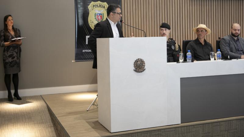 Câmara marcou presença na posse do novo delegado titular da 2ª SDP